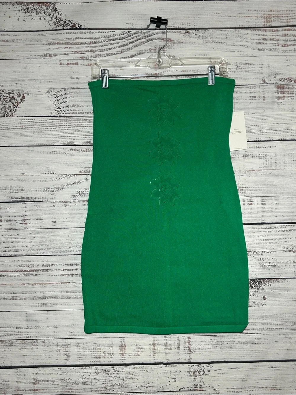 The Wolf Gang Bettina Strapless Tube Dress Color Amazon Large NWT - Picture 6 of 16
